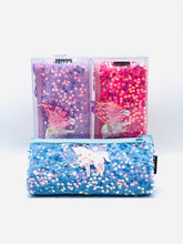 Unicorn Sparkle Sequin Pouch – Purple Glitter Edition